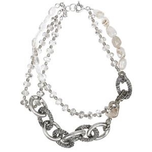 Lee Angel oxidized chain-link necklace